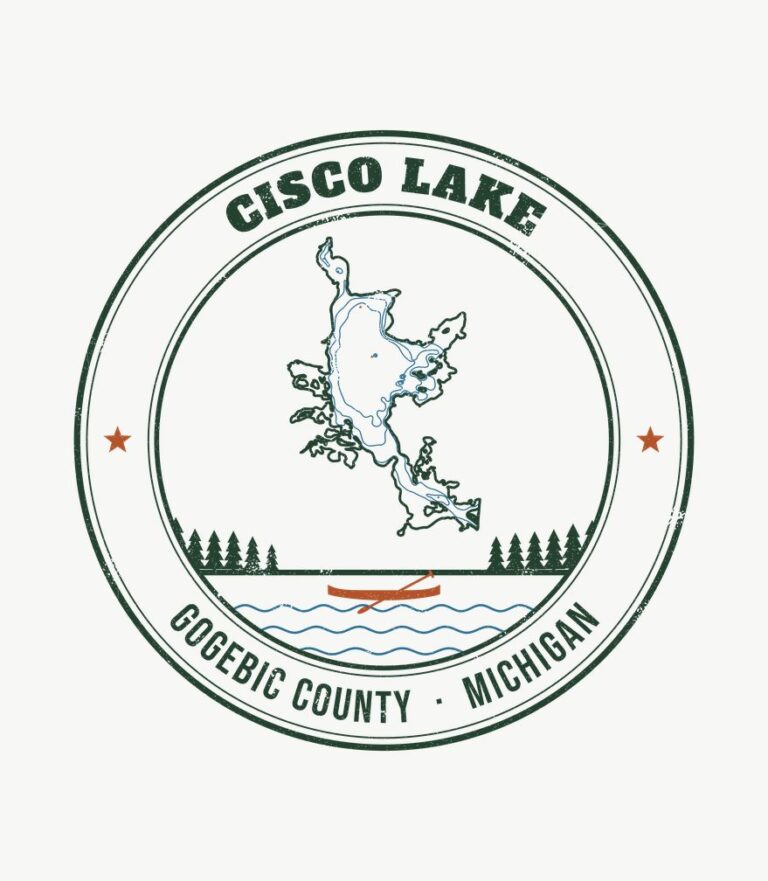 Cisco Lake vintage badge design