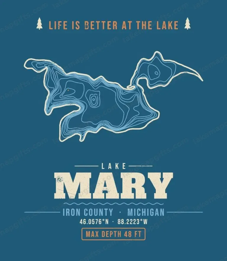Lake Mary life is better (for dark shirts) design